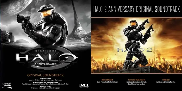 image of Halo Anniversary CD booklets