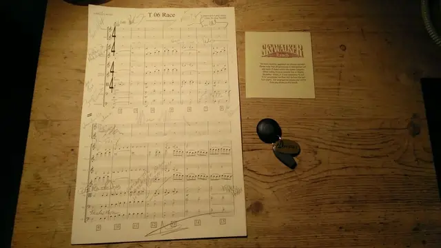 image of conductor's score from Forza Motorsport 5